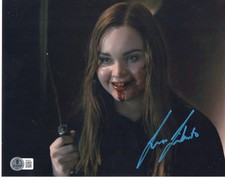 Liana Liberato signed 8x10 Photo Quinn Bailey Scream VI Beckett Authentication