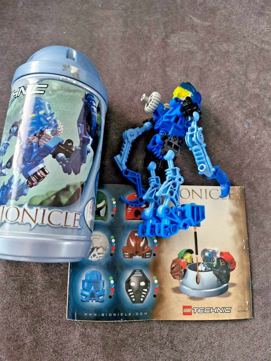 Your Choice Toa Mata LEGO Bionicle 100% complete with Canister and