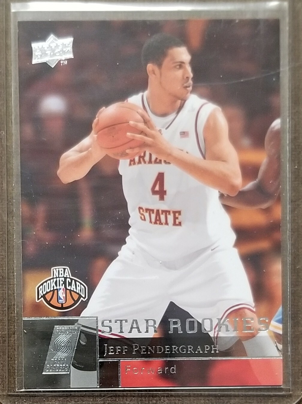 2009-10 Upper Deck Star Rookies #216 Jeff Pendergraph Trail Blazers/Arizona St 