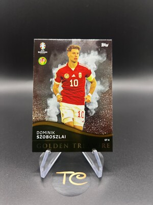 2024 UEFA EURO Match Attax Dominik Szoboszlai Golden Treasure - #GT4       G535