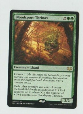 Bloodspore Thrinax RARE Double Masters Magic The Gathering Card MTG CCG