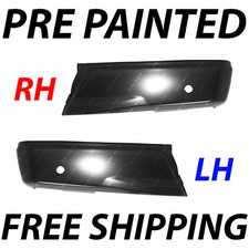 Painted To Match Left Right Steel Rear Bumper Ends For 2015-2020 F150 W Park As