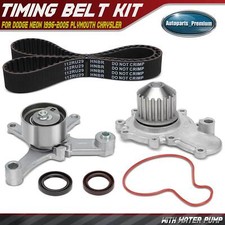 5pcs Timing Belt Kit With Water Pump For Dodge Neon 1996-2005 Plymouth Chrysler 5pcs Timing Belt Kit With Water Pump For Dodge Neon 1996-2005 Plymouth Chrysler