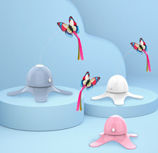 Electronic Cat Toy with Butterfly