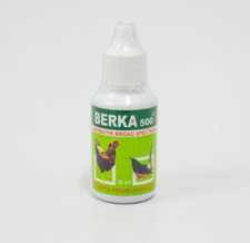 BERKA 500 | Chicken and Birds Antibiotic Drops for Chalky Droppings