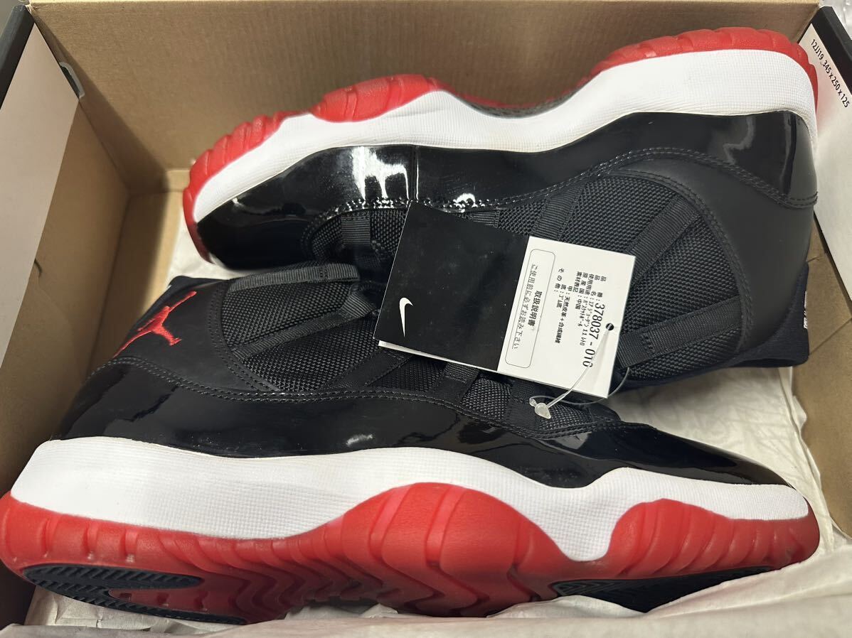 NIKE Men 9.5US 2012 Air Jordan 11 Retro Bred Us9.5 378037-010 | eBay 
