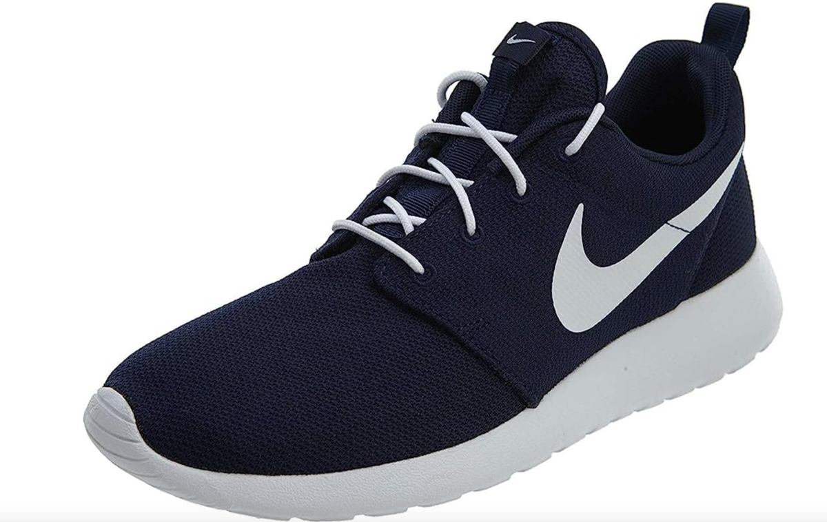 Nike Men’s Roshe One in Obsidian/White Size 10.5 NIKE Mens 8 Blue Obsidian White Roshe One Lace Up Sneaker  main image 2