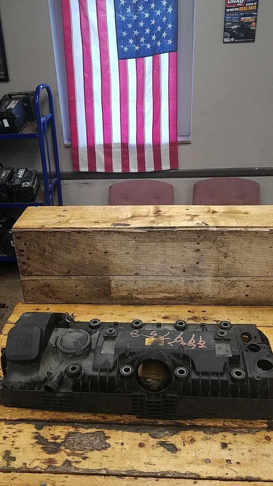 04-10 BMW X5 06-10 550I 650I 04-05 645CI LEFT VALVE COVER W/O TURBO 4.4L & 4.8L - Image 2 of 4