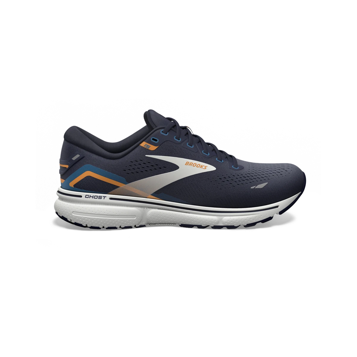 Brooks Men\'s Ghost 15 1103932E025 Blue Running Shoes Size 11.5 EE Sneaker Amputee Single Brooks Ghost 15 Men main image 3