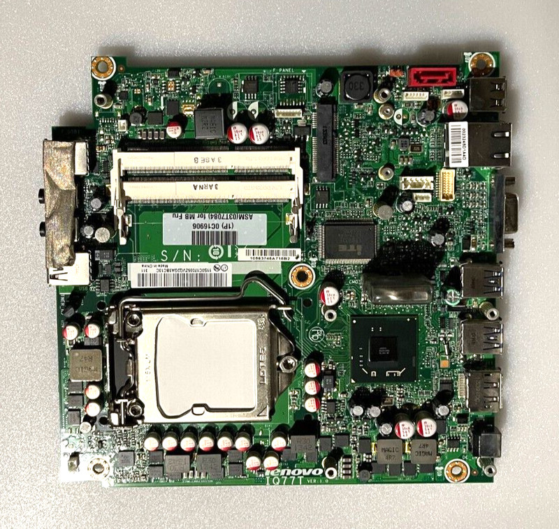 Lenovo ThinkCentre Tiny M92p/M92 motherboard boot to bios, to be sold AS-IS
