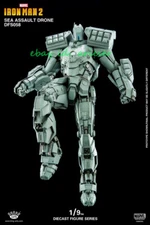 King Arts 1/9 Dfs058 Iron Man 2 Sea Assault Drone Diecast Series 24cm Action NEW