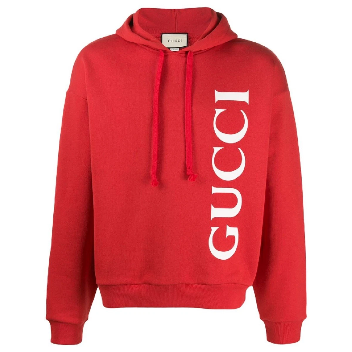 Gucci Black Vintage Logo Print Cotton Hooded Sweatshirt M Gucci