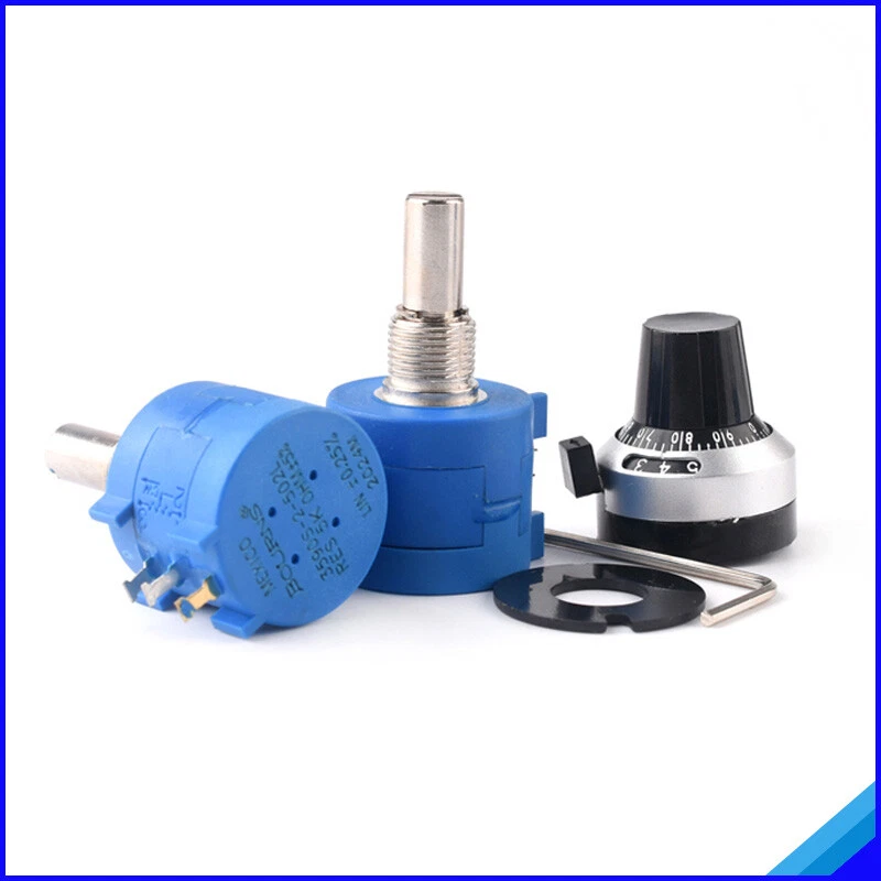 10 turn Potentiometer 3590S Wirewound Variable Resistor Precision multi-turn POT - Image 4 of 4