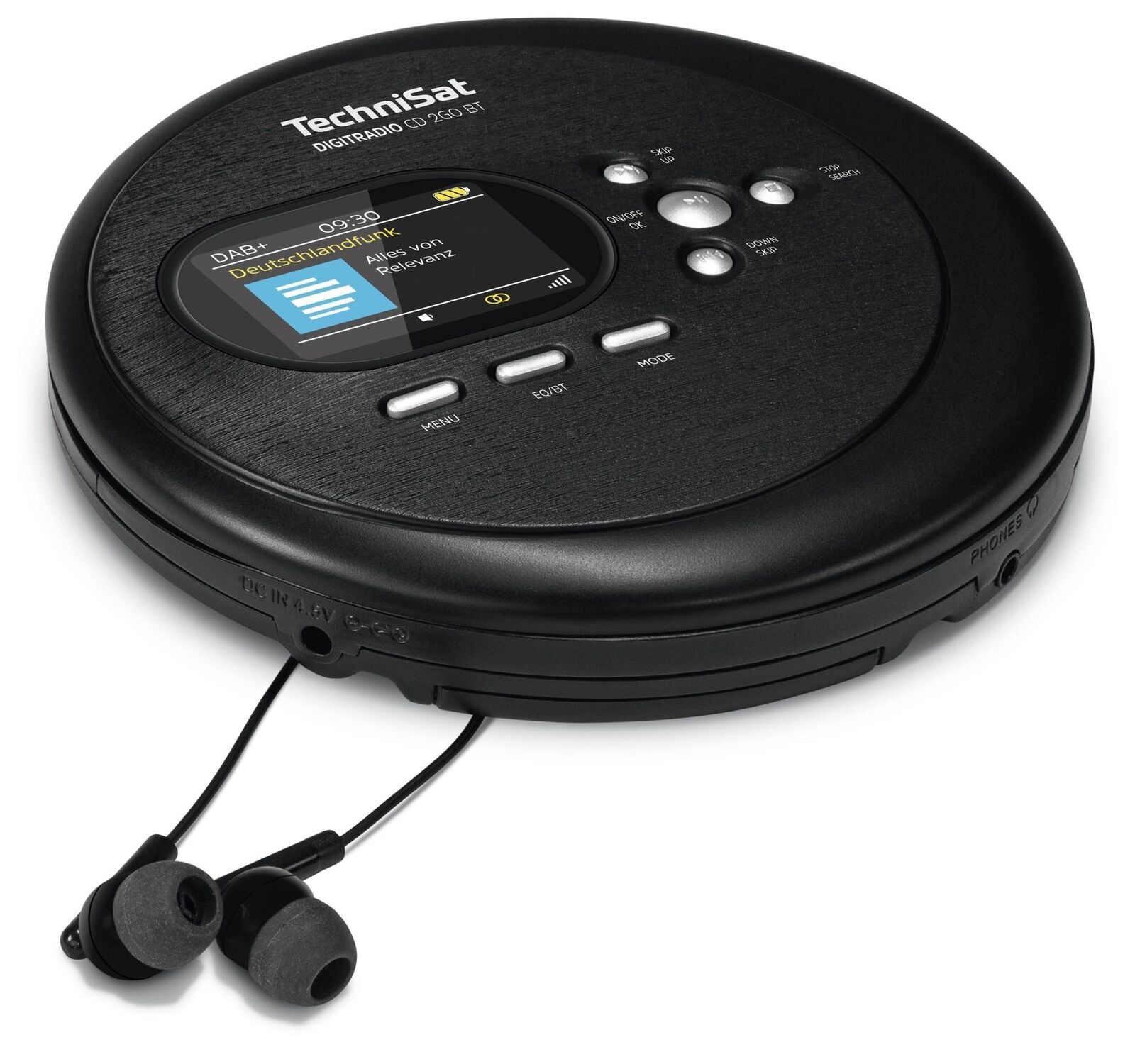 Thumbnail - Technisat Digitradio Cd2go Bt Cd Payer Dab+, Fm Radio Schwarz