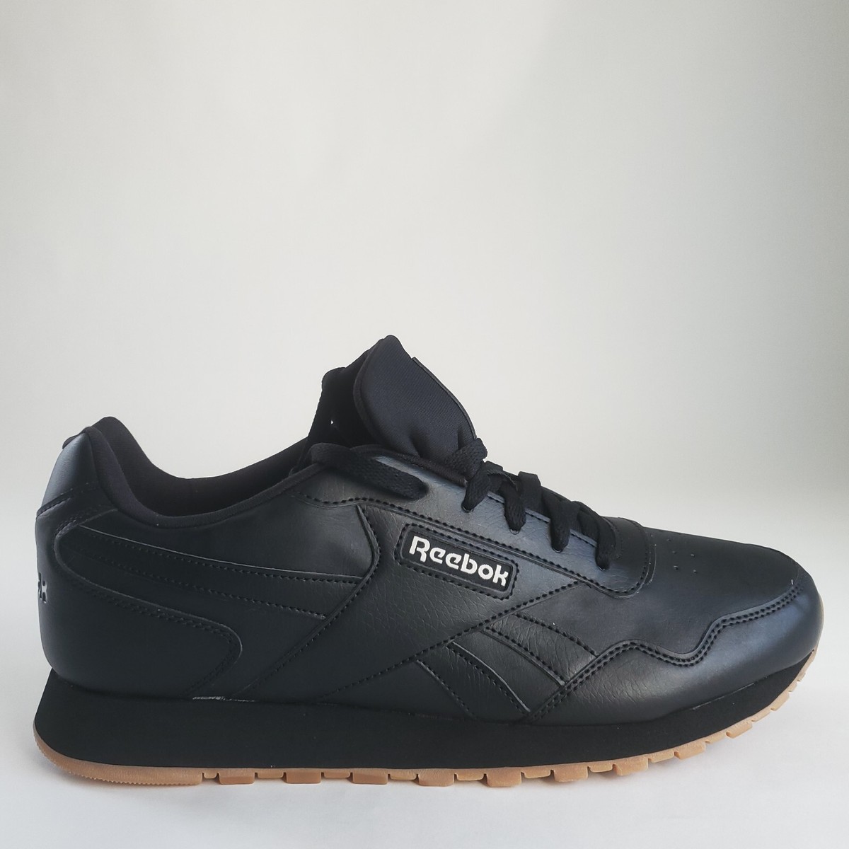 Reebok Classics Harman Run Black Gum Shoes Sneakers CM9204 US Mens Size 13