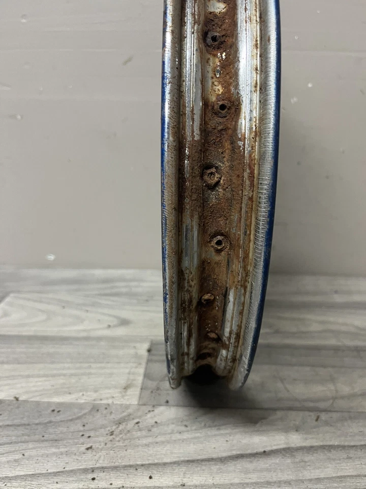 Llanta delantera Yamaha PW80 PW 80 1983 83 OEM 451-25111-00-98 Foto 3 de 4