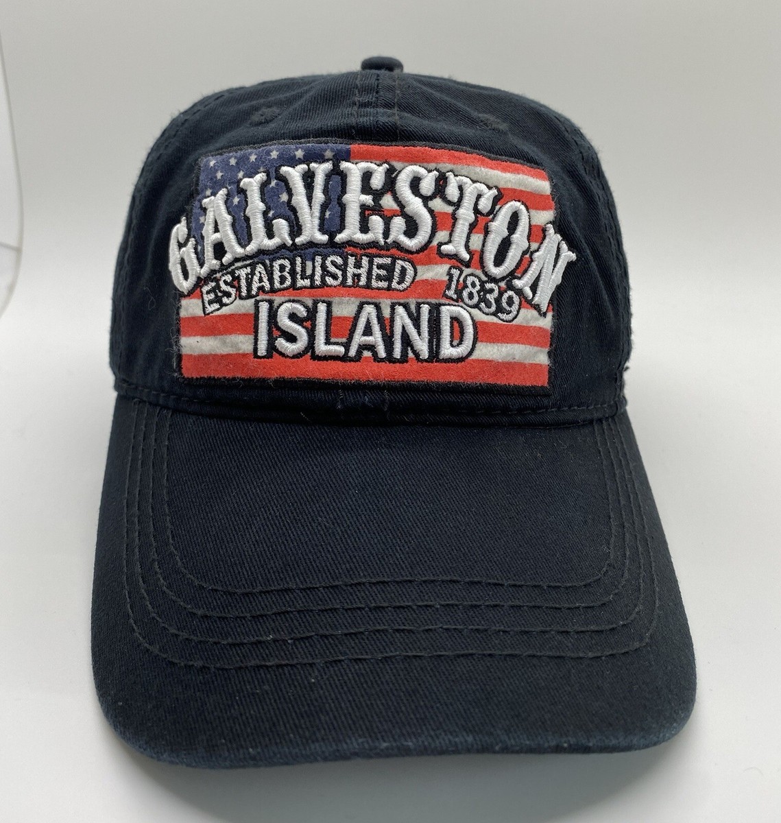 Galveston Island TX Established 1839 Cap Hat Adult Adjustable