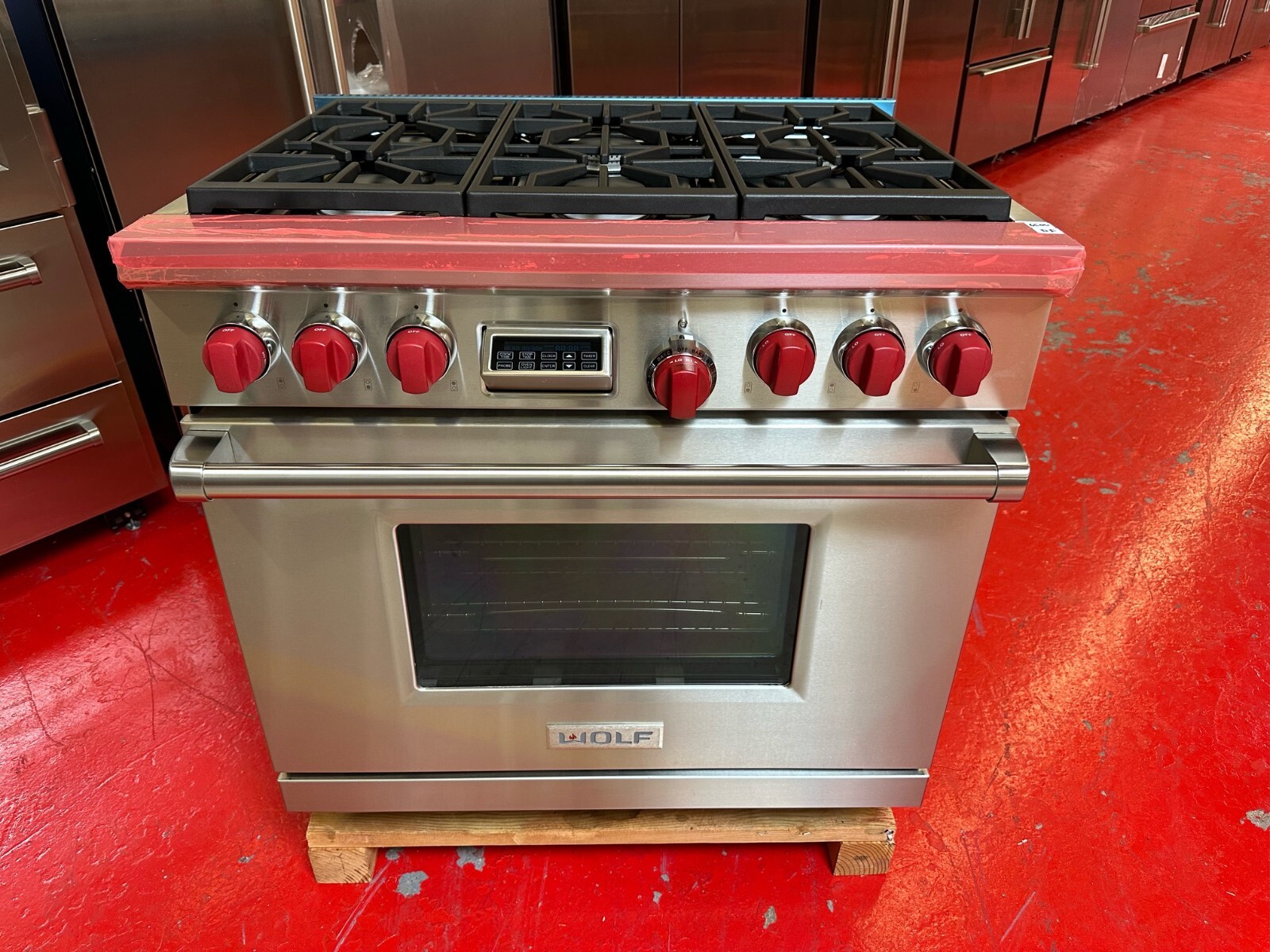 36” Wolf Dual Fuel Range DF366 Natural Gas (Used) eBay