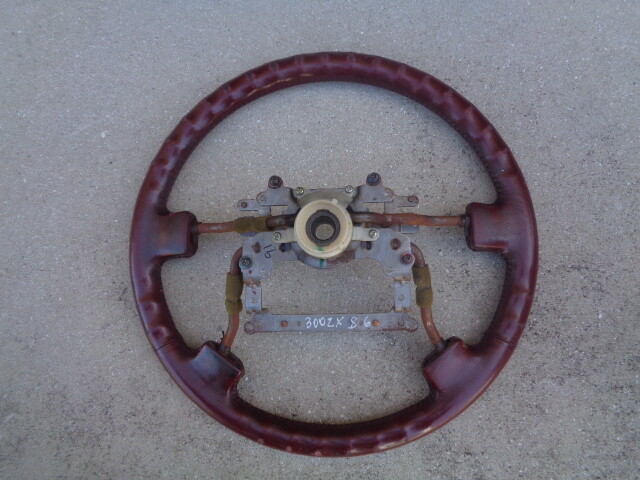 1986 NISSAN 300ZX (2+2) STEERING WHEEL - RED OEM | eBay