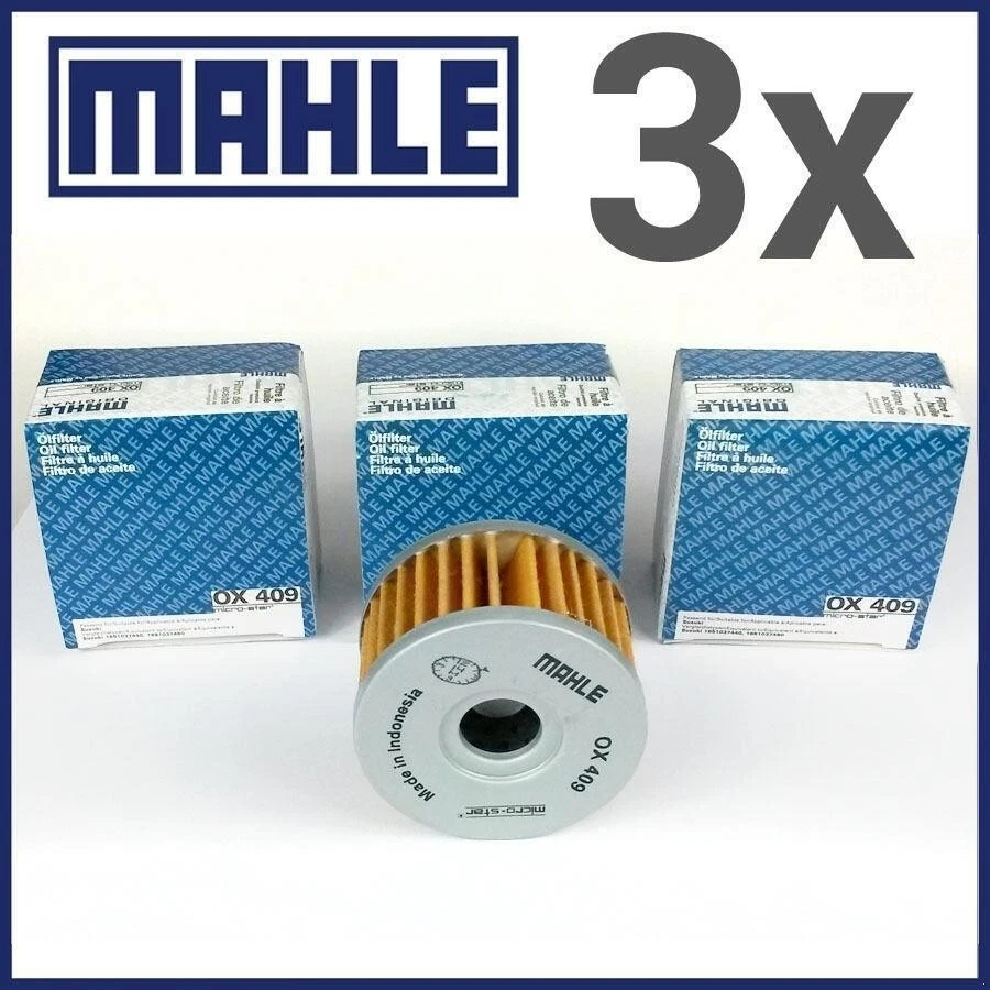 3x Filtro para Suzuki DR600 1983-89 DR650 1990-00 DR800 90-99 LS650 XF650 Sachs - Imagen 2 de 4