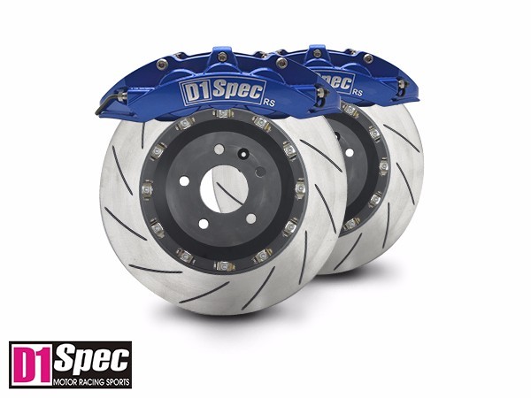 Front RS Anodize BLUE Forged Big Brake 6pots Caliper 355mm 2PCS