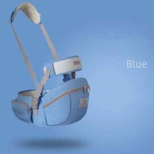 Blue 4 Ergonomic Baby Carrier Portable Infant Kid Hip Seat Waist Stool Sling