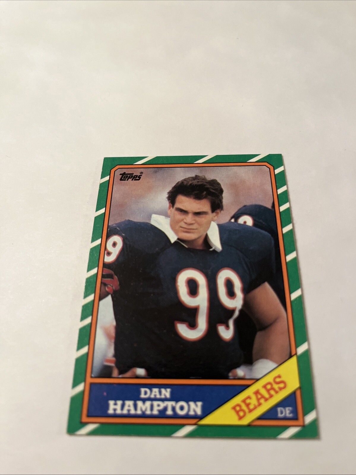 1986 Topps Dan Hampton Chicago Bears # 22