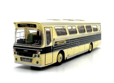 1:76 Scale Yellow Alexandria M City Travel Bus Classic Car Model Diecast Metal