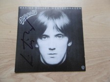 Marius Müller-Westernhagen autograph signed CD booklet "bittersweet"