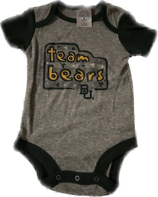 NEW BAYLOR BEARS Team Bears INFANT BABY BODYSUIT 1 PIECE NCAA