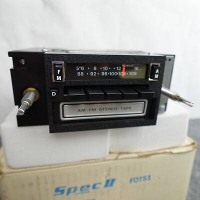 Clarion Vintage 8 Track AM FM Car Stereo PE-707A Ford Mercury Unit Only ...