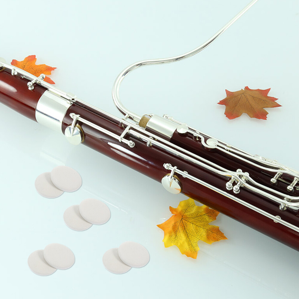 24Pcs Bassoon Pads Sound Hole Gaskets Accessories White eBay