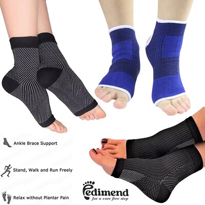 PEDIMEND Compression Socks for Plantar Fasciitis Heel Foot Arch & Ankle Support