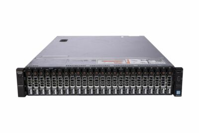 Dell PowerEdge R730xd 2x 8C E5-2630v3 2,4GHz 32GB Ram 24x 300GB 10k HDD Server