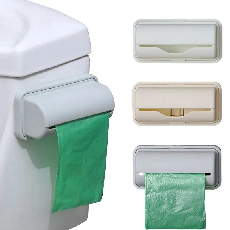 Wall Mounted Garbage Bag Storage Box & Dispenser