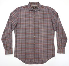 Circle of Gentlemen Limited Edition Men's L 17 Woven Long Sleeve Button Up Shirt