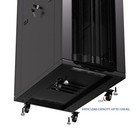 27U Server Rack Network Cabinet 32 Inch Depth Lockable Data Enclosure IT Box