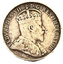 1902  🇨🇦 Canada 5 Cents Silver Coin - Combined Shipping - Lot C83c