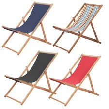 Liegestuhl Strandliege Strandstuhl Gartenstuhl Campingstuhl Sitz aus Stoff 