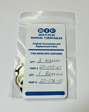 BIC Orig Platter Bearings Set for 940/960/980 2 washers/1 bearings/1 "o"-ring
