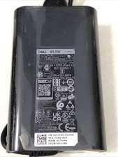 Genuine Dell 65W AC Power Adapter HA65NM191 Laptop Charger Black