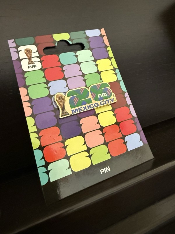 FIFA World Cup 2026 Mexico City We Are 26 Pin - RARE Find