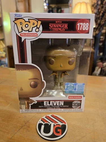 Funko Pop! Stranger Things Eleven Metallic 1788 LIMITED EDITION With Protector