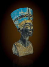 Ancient Egyptian Rare Figure of Statue Queen Nefertiti Rare Antiques BC ERA