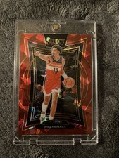 2024-25 Panini Select Prizm Concourse #17 Red Cracked Ice Jordan Poole Wizards