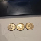 Lot of (3)  1964   Kennedy half dollars 90% Silver