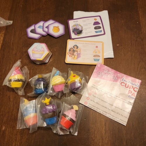 Disney Princess Enchanted Cupcake Party Game Ursula Villain Pack No Box 2021