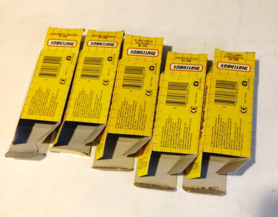 SOLO CAJA 90 Cantidad 5 Matchbox MB30 MB38 MB40 MB52 MB62 Foto 3 de 4