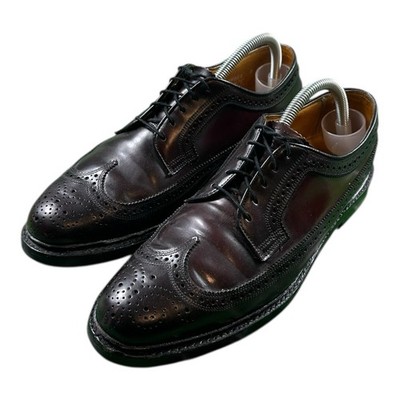 Florsheim Royal Imperial 97626 Shell Cordovan Longwing 7.5D Blucher ''Gunboats''