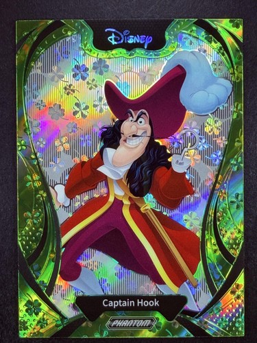 2025 Kakawow Phantom Disney Captain Hook Lucky Clover Refractor /395 ...